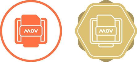 Mov File Vector Icon