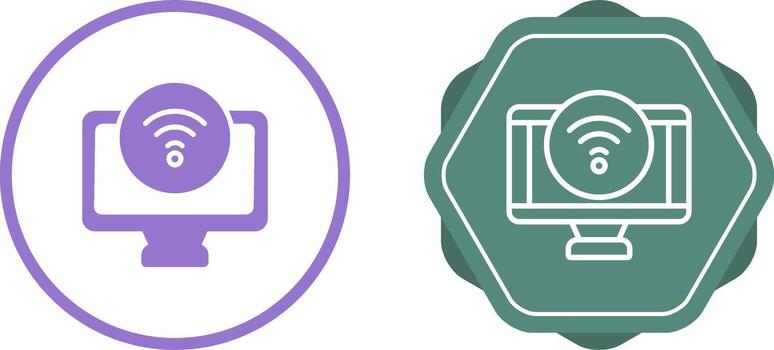 Computer Vector Icon