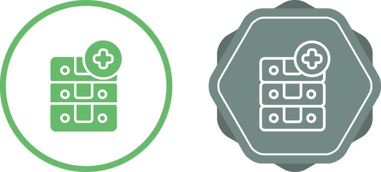 icono de vector de base de datos