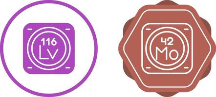 Unique Two Icons Set vector