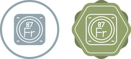 Unique Two Icons Set vector