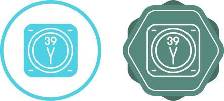 Unique Two Icons Set vector