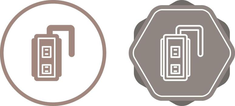 icono de vector de enchufe