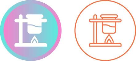 Bunsen Burner Vector Icon