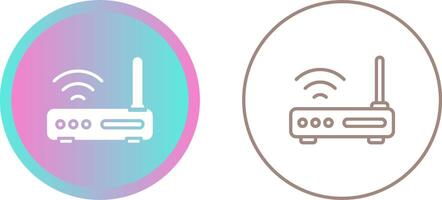 Wi-Fi Router Vector Icon