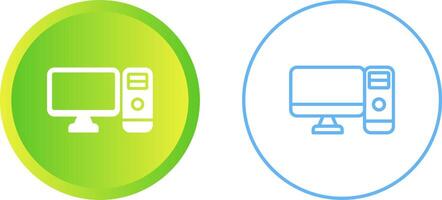 Computer Vector Icon