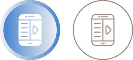 E-Book Reader Vector Icon