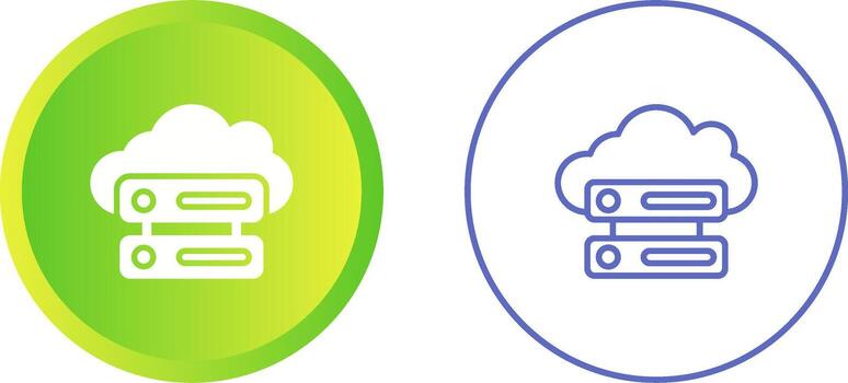 Cloud Computing Vector Icon