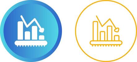 Churn Analysis Vector Icon