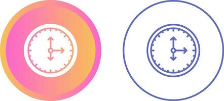 Clock Vector Icon