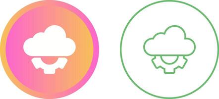 Cloud API Vector Icon
