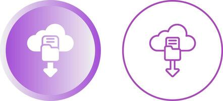 Cloud Security Auditing Vector Icon