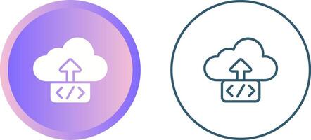 Cloud Deployment Vector Icon