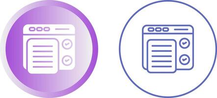 Concept Testing Vector Icon