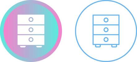 Unique Two Icons Set vector