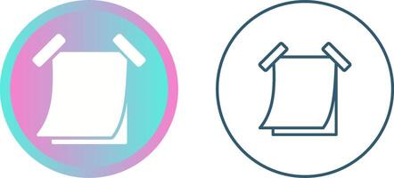 Unique Two Icons Set vector