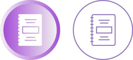 Notebook Vector Icon