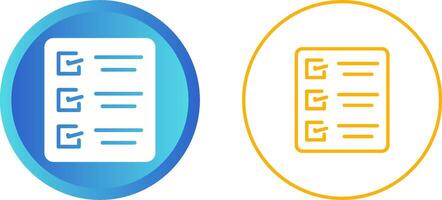 Task list Vector Icon