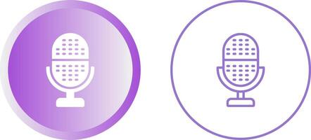 Microphone Vector Icon