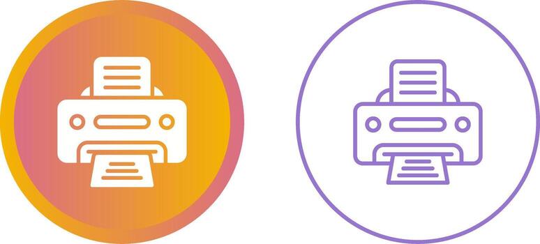 Printer Vector Icon