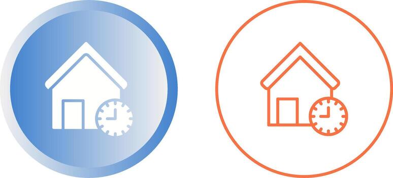 Construction Delay Vector Icon