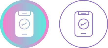 Unique Two Icons Set vector