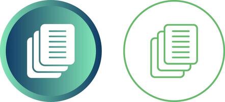 Document Version Control Vector Icon