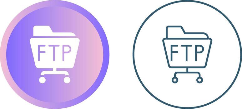 FTP Server Vector Icon