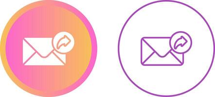 Email Forwarding Vector Icon