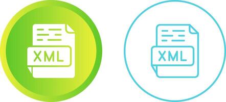 XML Vector Icon