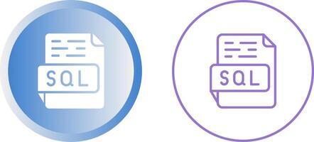 SQL Vector Icon