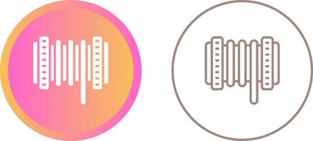 cable rodillo vector icono