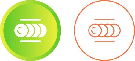 Unique Two Icons Set vector
