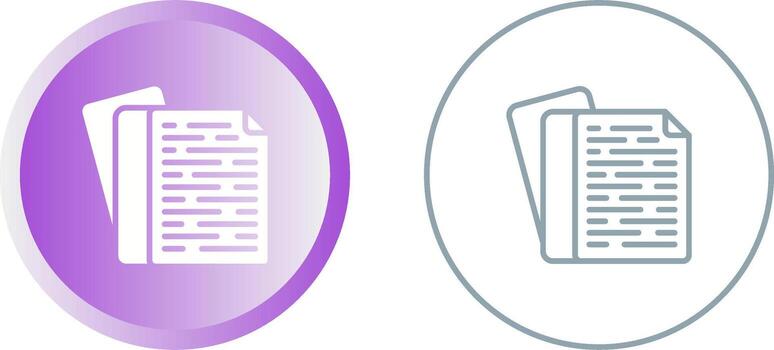 Documents Vector Icon