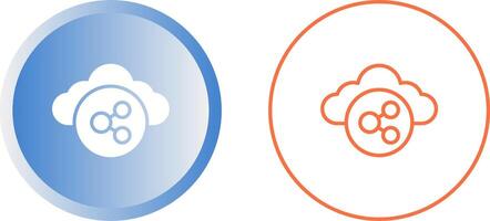 Cloud Computing Vector Icon