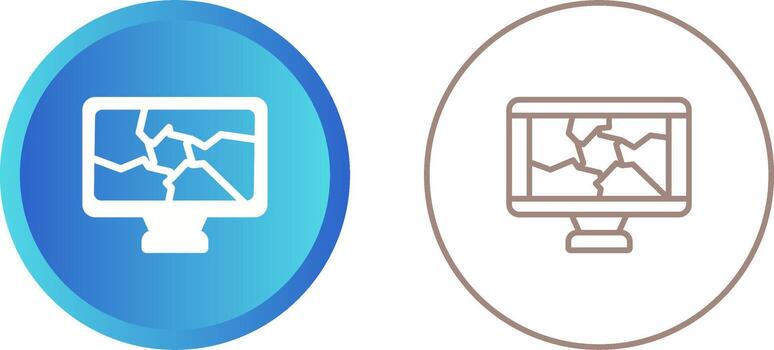 Computer Vector Icon