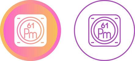 Unique Two Icons Set vector