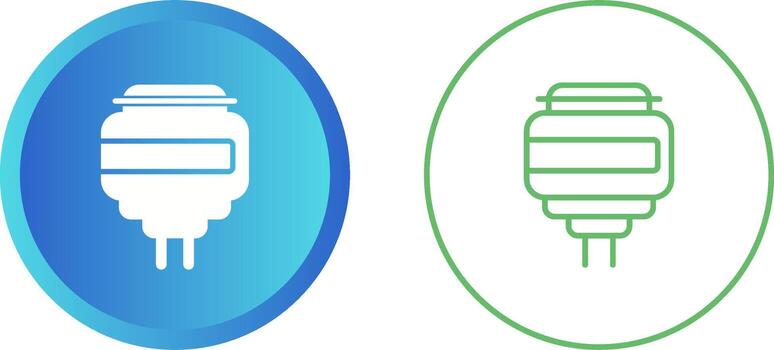 icono de vector de enchufe