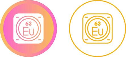 Unique Two Icons Set vector