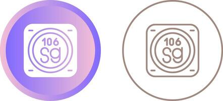 Unique Two Icons Set vector
