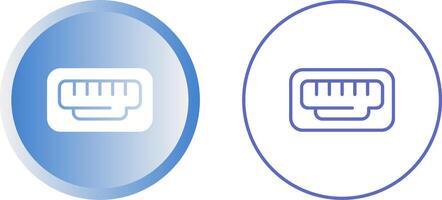 Unique Two Icons Set vector