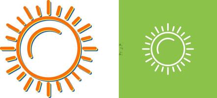 Sun Vector Icon