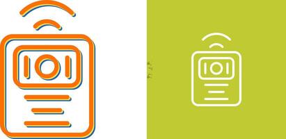 inalámbrico intercomunicador vector icono