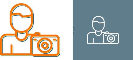 Photographer Vector Icon