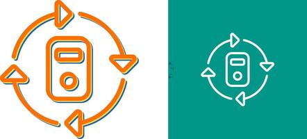 Data Center Cooling Vector Icon