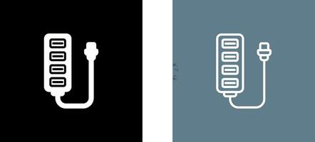 USB Hub Vector Icon