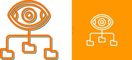 icono de vector de visualización de datos