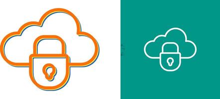 Private Cloud Vector Icon