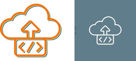 Cloud Deployment Vector Icon