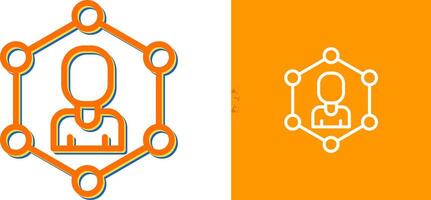 Network Segmentation Vector Icon